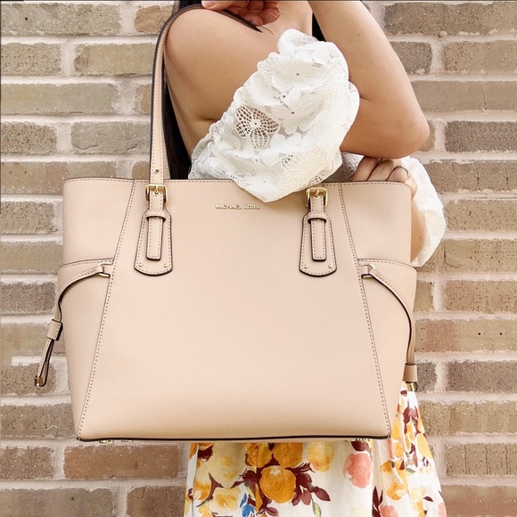 Michael Kors Handbags - Michael Kors Voyager East West Tote Oyster